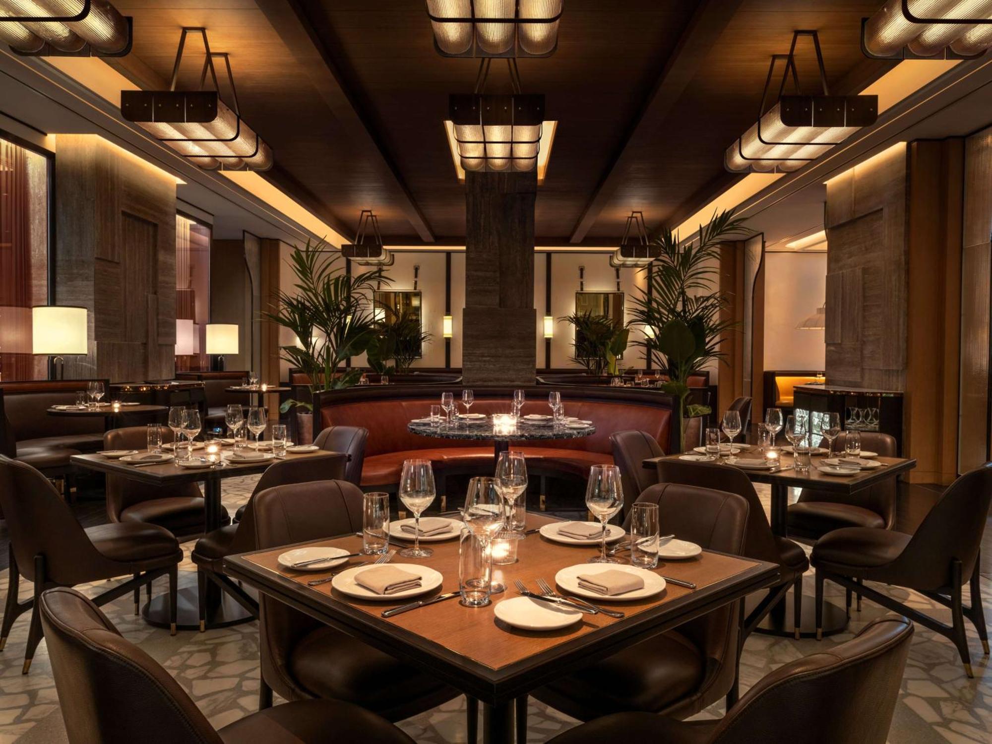 Waldorf Astoria Doha Lusail Екстериор снимка The interior of the restaurant