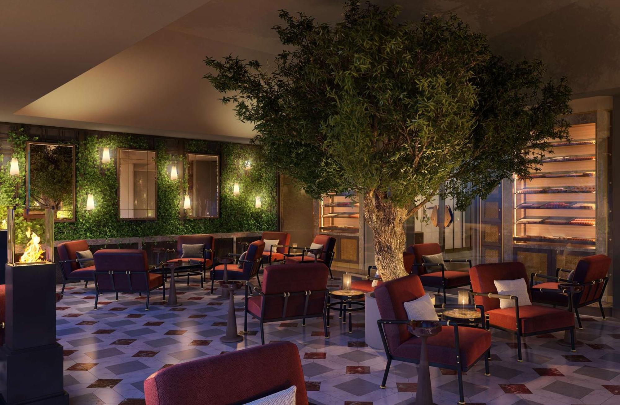 Waldorf Astoria Doha Lusail Екстериор снимка The Terrace at The Ivy Collection