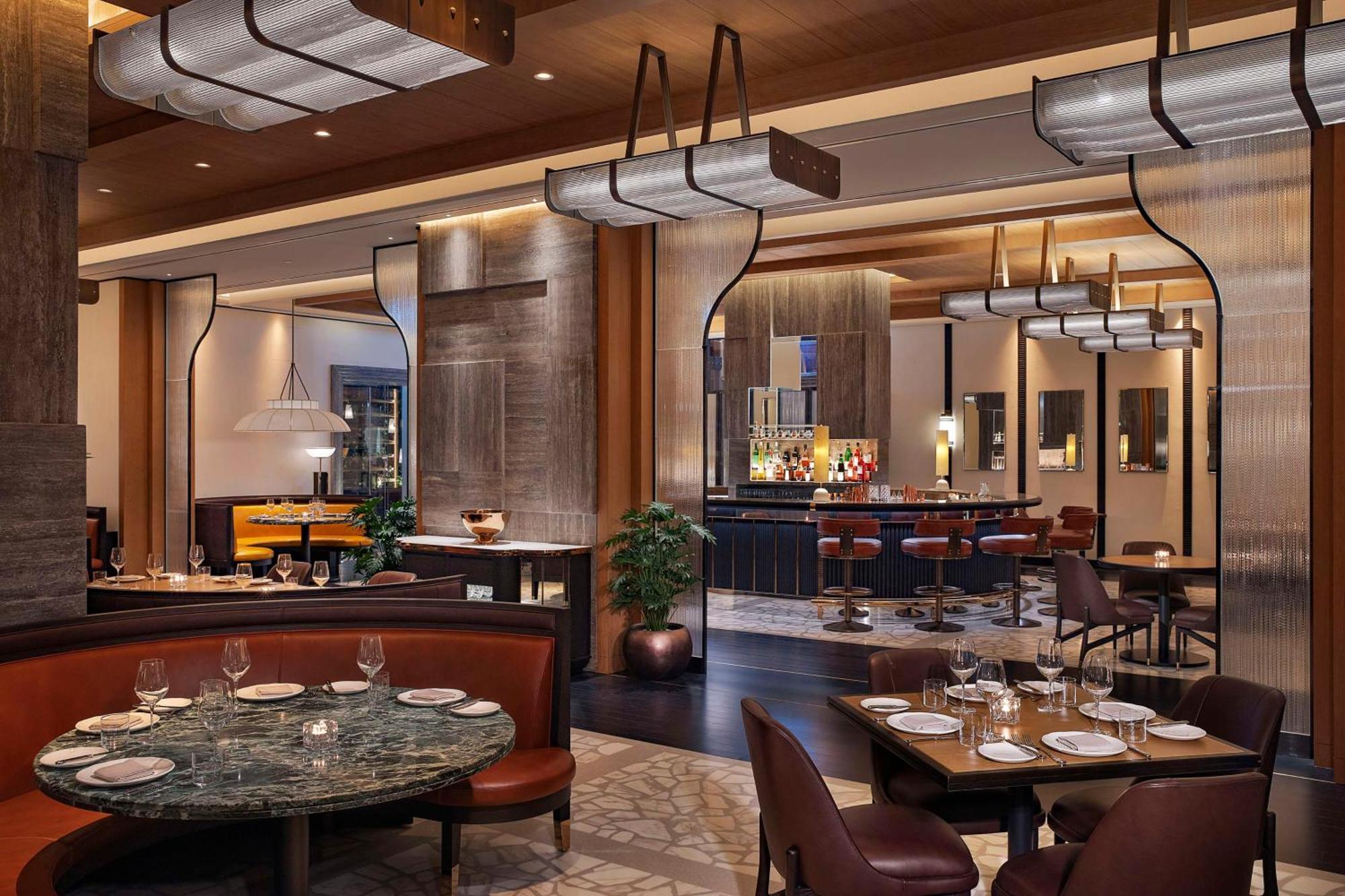 Waldorf Astoria Doha Lusail Екстериор снимка The interior of the restaurant