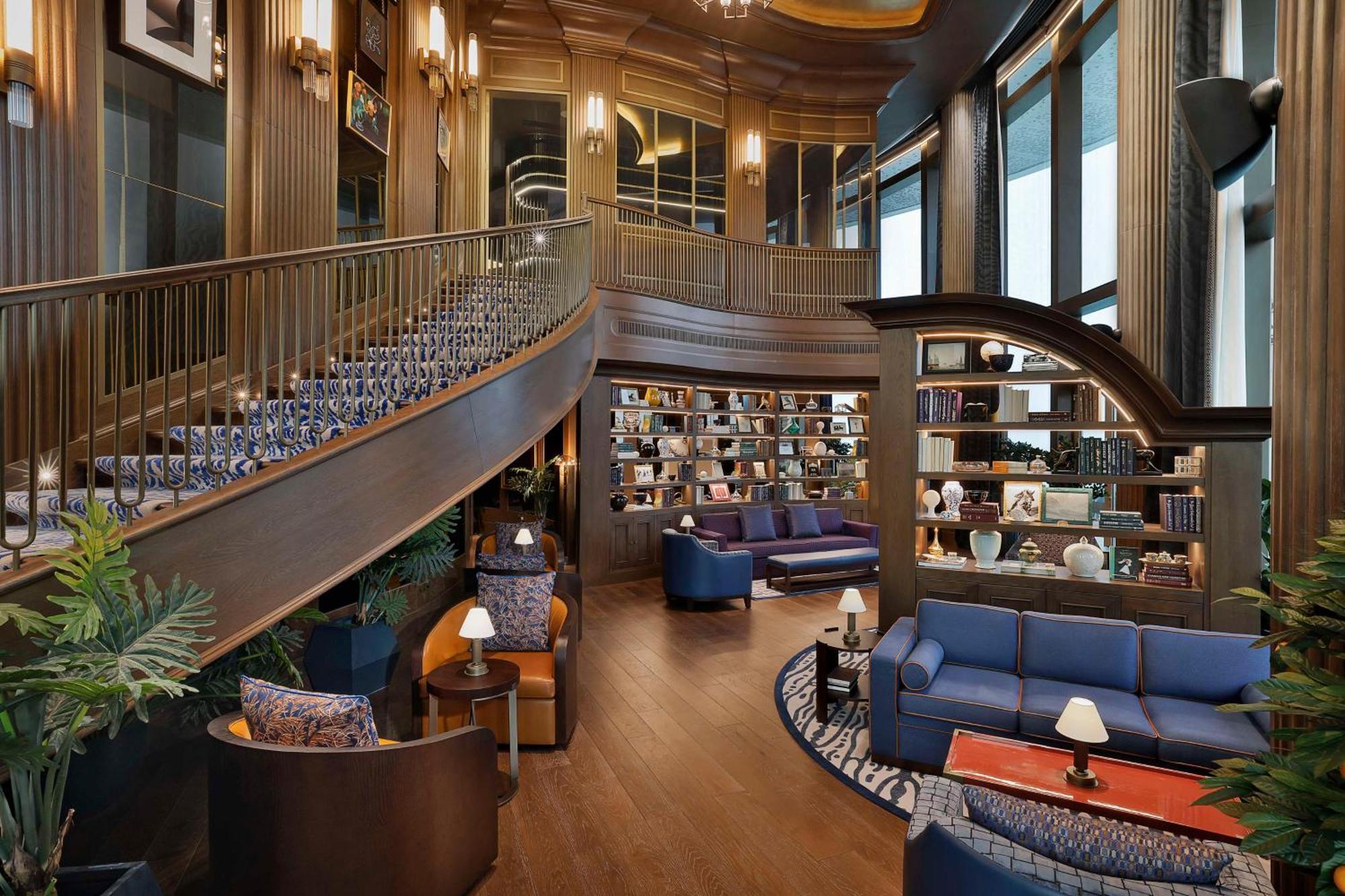 Waldorf Astoria Doha Lusail Екстериор снимка Library
